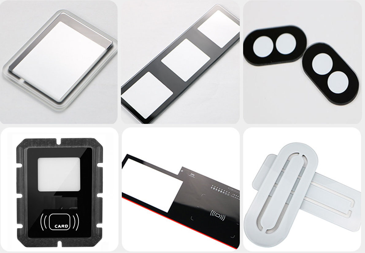 Silk Screen Printing Glass for Smart Door Locks/Display &Industrial Displays |Custom Printed Glass